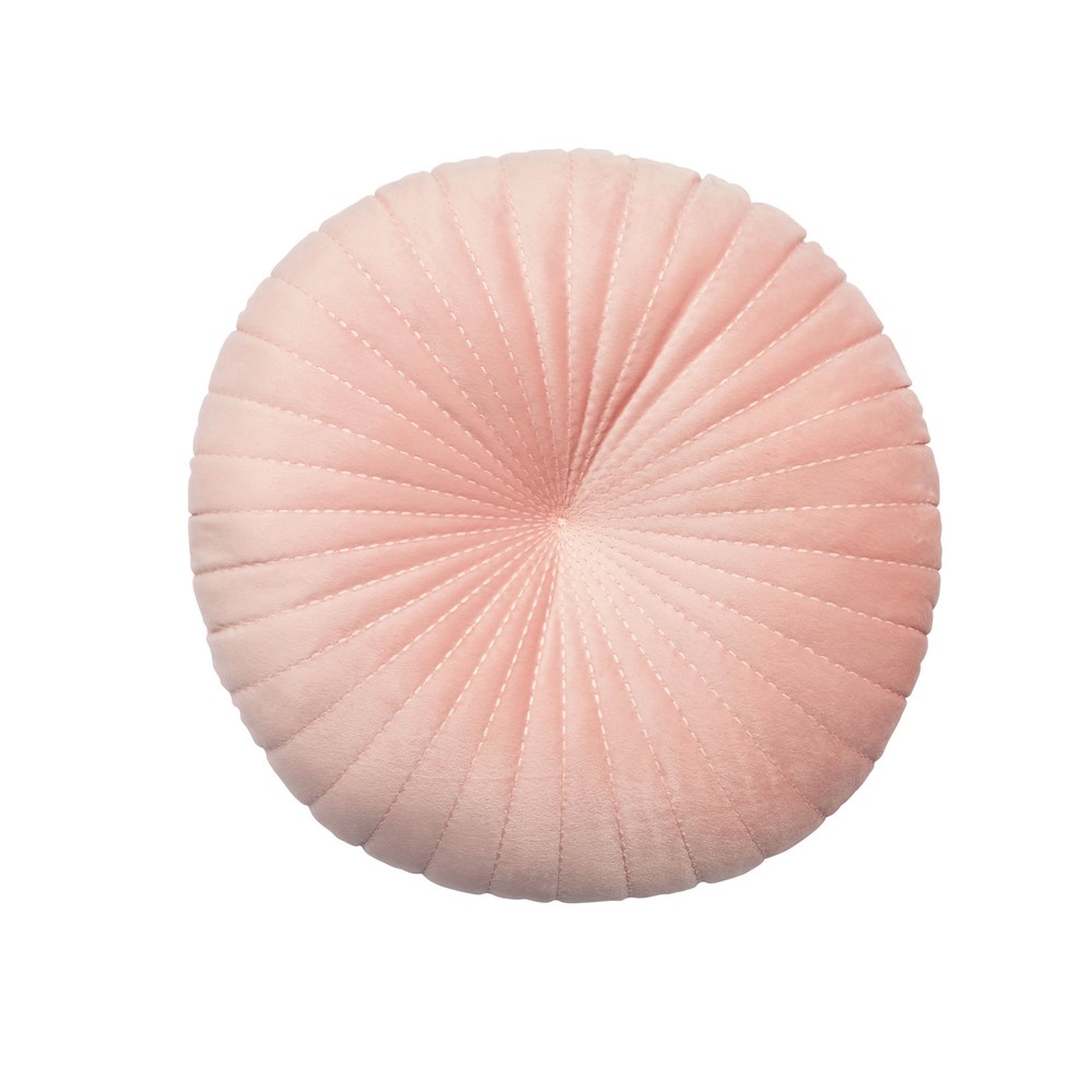 Confidence Circular Cushion by Katie Piper in Grapefruit Pink